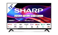 SHARP 1T-C32GD2225K 32" HD Ready Frameless Smart Roku TV