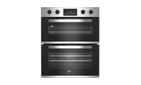 BEKO CTFY22309X 59.4cm Built under Electric Double Oven - Stainless Steel 