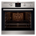 AEG BE330362KM Multifunction Electric Double Oven Stainless Steel with Programmer