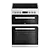 BEKO EDG634W 60cm Double Oven Gas Cooker with Gas Hob