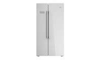 BEKO ASL141X US Style Side by Side Fridge Freezer with A+ Energy Rating, Stainless Steel