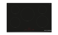 BOSCH PIV831HB1E 80.2cm Induction Hob in  Black with  5  Burnners 