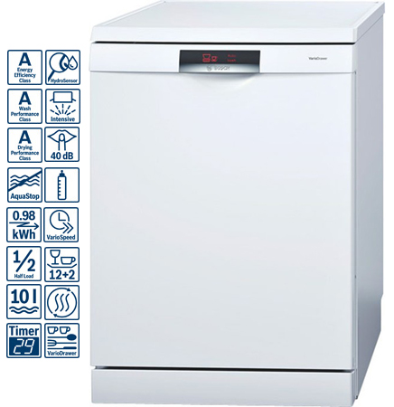  on Bosch Sms69l09gb  Logixx Series Freestanding 60cm Dishwasher