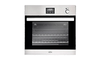Belling BI602G 60cm built-in gas oven with 69L gross capacity and easy clean enamel. 