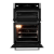 Blomberg ODN9462X Multifunction Electric Double Oven Stainless Steel with Programmer & Energy Rating A