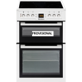 Blomberg HKN63W 60cm Electric Cooker White with Double Oven and Programmer