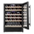 CATA UBBKWC60 59.5cm Wine Cooler in Black with 51 bottle capacity