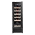 CATA UBBKWC30 29.5cm Wine Cooler in Black with 18 bottle capacity