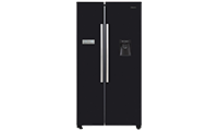 Hisense RS741N4WB11 US Style Side by Side Fridge Freezer Non-Plumbed Water Dispenser