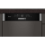 NEFF S416T80S0G Semi Integrated Dishwasher with 14 place setting - Black Control Panel - A++ Rated