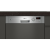 NEFF S41E50N1GB Semi Integrated Dishwasher in Stainless Steel with 12 place settings and A+ Energy Rating