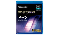 Panasonic LMBRU50AE2 2 Pack 50GB 2x Speed Recordable  Blu-Ray Discsâ„¢