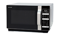SHARP R860SLM 900W Microwave Grill Silver with Touch Controls