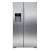 SIEMENS KA90DVI20G US Style Side by Side Fridge Freezer A+ Energy Rating