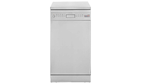 Smeg D4SS1 Freestanding 45cm Dishwasher Stainless Steel with 10 Place Settings