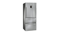 Smeg FT41BXE Freestanding Fridge Freezer with Stainless Steel doors & A+ Energy rating.