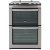 Zanussi ZCV667MX Electric Cooker with Double Oven and 4 Zone Ceramic Hob
