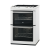 Zanussi ZCV668MW Electric Cooker with Double Oven and 4 Zone Ceramic Hob