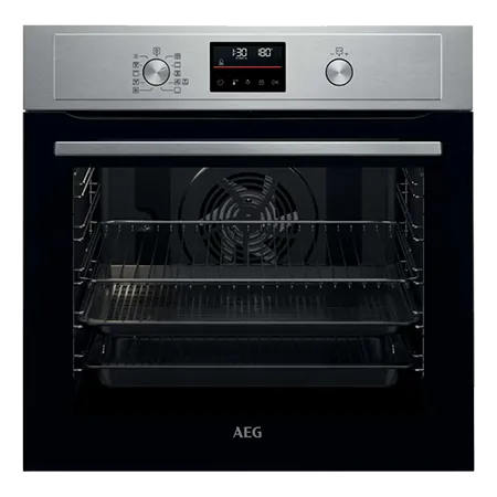 AEG BEX535A61M Built In Electric Single Oven, Stainless Steel