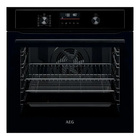 AEG BPX535A61B Built In Electric Single Oven with Pyrolytic Cleaning, Black
