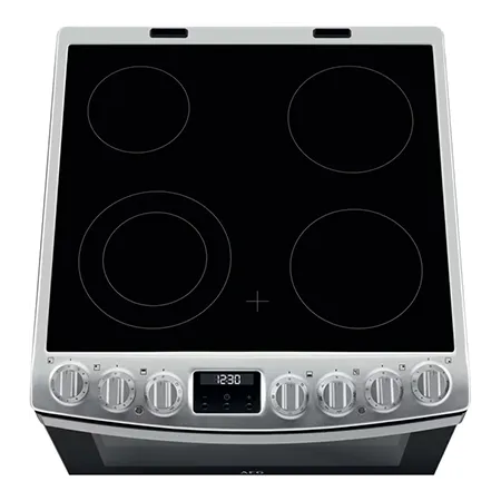 AEG CCB6741ACM Freestanding Ceramic Electric Cooker with Double Oven, Stainless Steel
