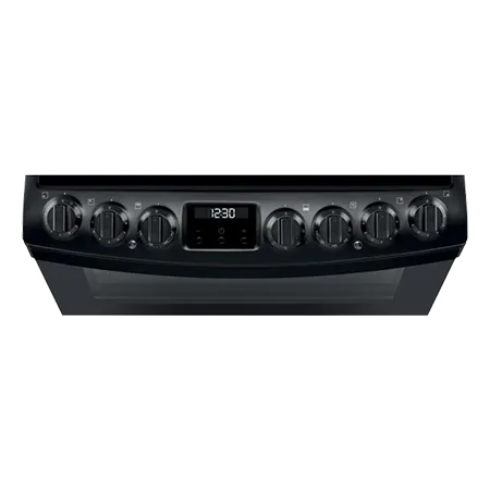 AEG CCB6741MCB Freestanding Ceramic Electric Cooker with Double Oven,  Matt Black