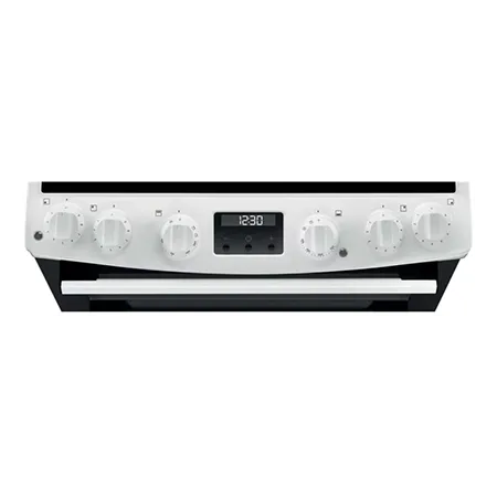 AEG CCX6540ACW Freestanding Ceramic Electric Cooker with Double Oven, White