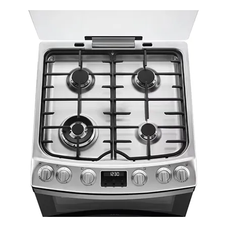 AEG CGB6131ACM Freestanding Gas Cooker with Double Oven, Stainless Steel