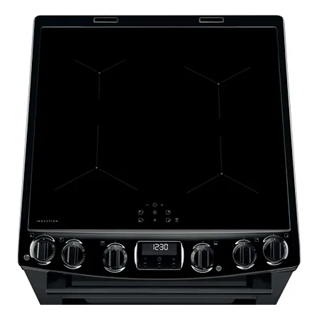 AEG CIX6540ACB Freestanding Induction Electric Cooker with Double Oven, White