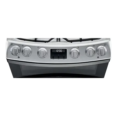 AEG CKB6541ACM Freestanding Dual Fuel Cooker with Double Oven, Stainless Steel