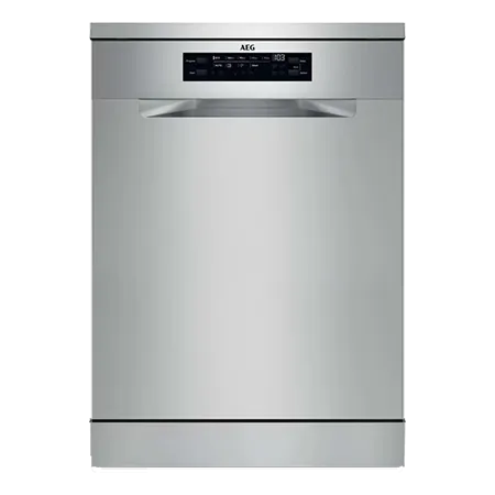 AEG FFB75727PM Freestanding Full Size 60cm Dishwasher, Stainless Steel