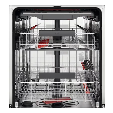 AEG FFB75727PM Freestanding Full Size 60cm Dishwasher, Stainless Steel