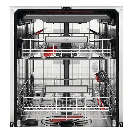 AEG FFB76727PM Freestanding Full Size 60cm Dishwasher, Stainless Steel