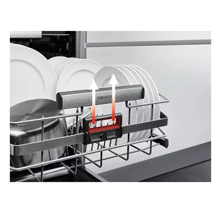 AEG FFB93807PM Freestanding Full Size 60cm Dishwasher, Stainless Steel
