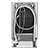 AEG FSE74507Z 45cm Fully Built in Slimline Dishwasher, Black