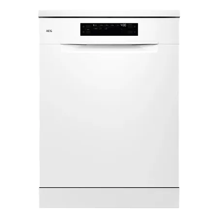 AEG GF5200D1SNW Freestanding Full Size 60cm Dishwasher, Stainless Steel