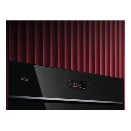 AEG GX7PB63FSB 59.6cm Built in Electric Single Oven - Gloss Black
