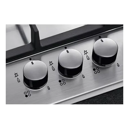AEG HGB75400SM 75cm Gas Hob - Stainless Stee
