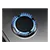 AEG HGB75400SM 75cm Gas Hob - Stainless Stee