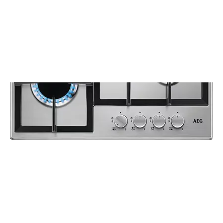 AEG HGE64200SM 3000 Slimline 60cm Gas Hob - Stainless Steel