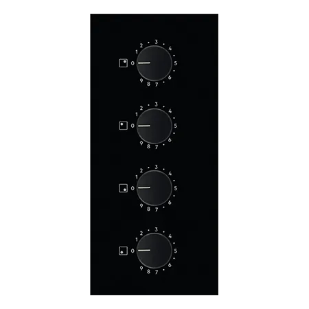 AEG HK614000CB Built In 60cm Ceramic Hob with Rotary side controls,Black