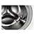 AEG LF8E8436BI Built In 8kg 1400rpm Washing Machine, White