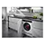 AEG LF8E8436BI Built In 8kg 1400rpm Washing Machine, White