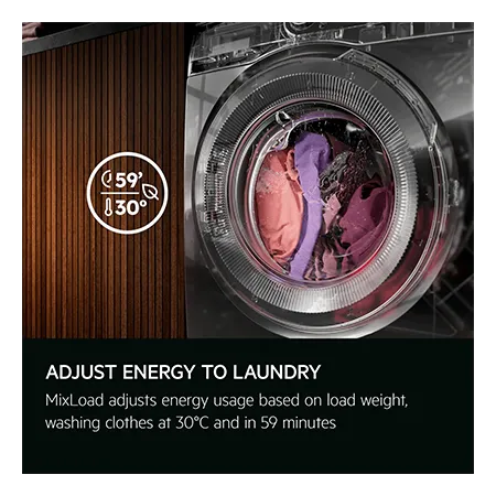 AEG LWR7314L4B Freestanding Washer dryer 11kg/7kg, 1400rpm, White