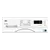 AEG LWX60746B 7kg/4kg 1600 Spin Washer Dryer - White