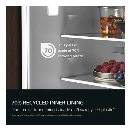 AEG NAB7N181EC Fully Integrated Upright No Frost Freezer - Fixed Hinge
