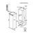 AEG NK9CS181EC Built In Larder Fridge, Fixed Hinge