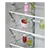 AEG NSC6N18ZES No Frost 70/30 Built in Fridge Freezer, Sliding Hinge