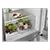 AEG NSC6N18ZES No Frost 70/30 Built in Fridge Freezer, Sliding Hinge