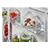 AEG NSC7N18ZES 54.6cm 70/30 Built In Frost Free Fridge Freezer